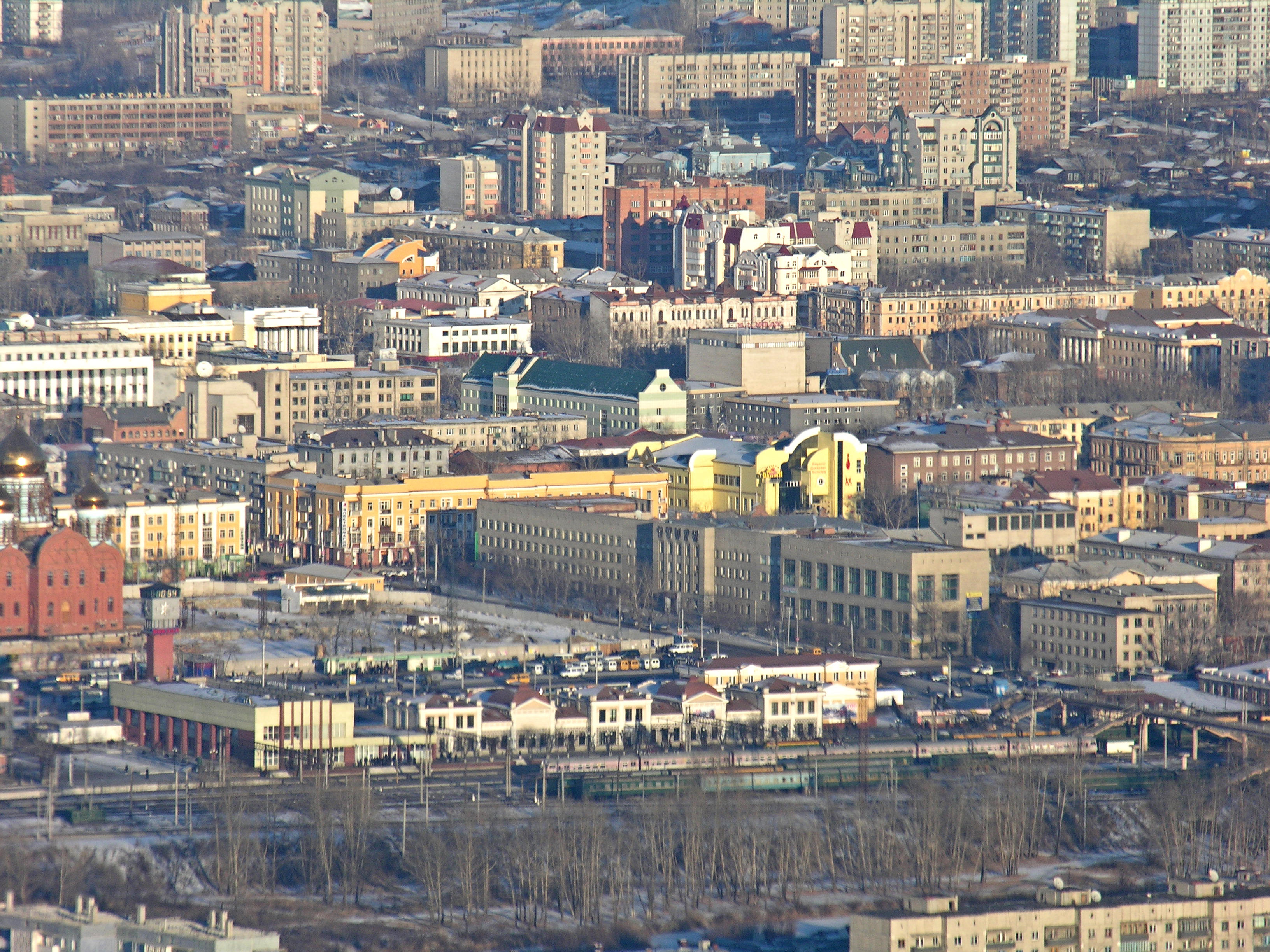 View of city of Chita